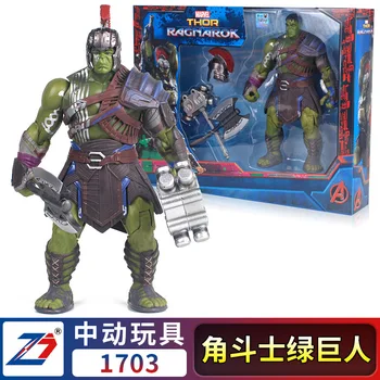 Gladiator Hulk akcijska figura, ročno izdelana Marvel Thor3Officially pooblaščeni perifernih igrače Disney Marvel high-end visoke kakovosti