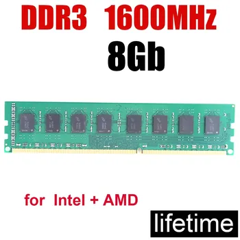 1600MHz memoria RAM ddr3 8gb 1600 8G 8 gb / PC3-12800) pomnilnik 4 gb, 2 gb in 16 gb / Oblikovanje Dela Igra vse brez problema / doživljenska garancija