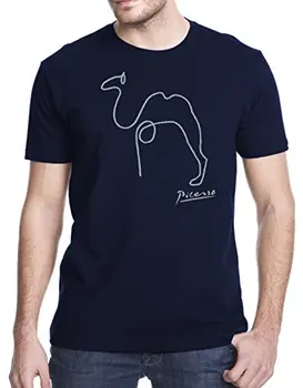 2019 Moške Blagovne Znamke Tiskane Bombaž Tshirt Tshirt Kratek Rokav Vrhovi Kamele Picassos T-Shirt