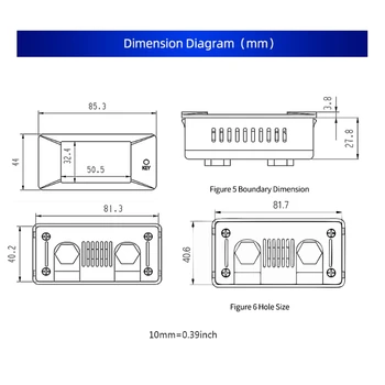 DC 0-300V 0-300A LCD Zaslon Digitalna Trenutno Napetost, Moč, Energijo Merilnik Power Energy Watt Meter Voltmeter Ampermeter