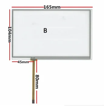 Original 7 palčni TFT AUO LCD-Zaslon A070VW08 V0 V2 Industrijska Oprema LCD Zaslon 800*480(RGB) Za Mt6070ih Brezplačna Dostava 64604