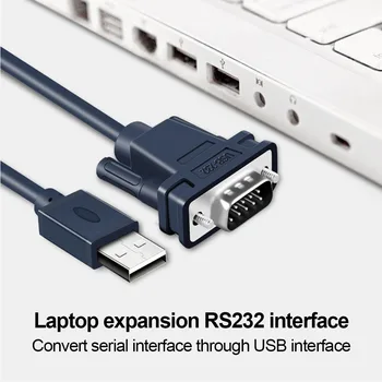 USB Na DB9 Kabla RS232 Serijski PDA 9 DB9 Pin Adapter Ploden pl2303 Za Windows 7 10 XP, Vista Mac OS USB RS232 (COM PC Kabel