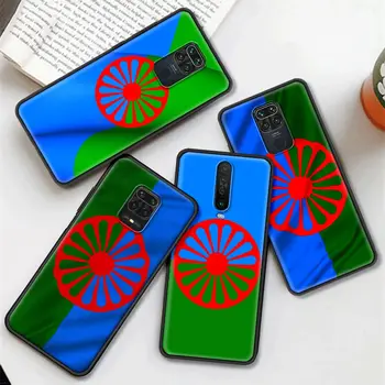 Gypsy Aromanian Romske Romani Romov Zastavo Primeru Telefon za Xiaomi Redmi Opomba 9S 8 8T 7 9 9A 7A K30 Pro 8A 9C 6A TPU Soft Shell Pokrov