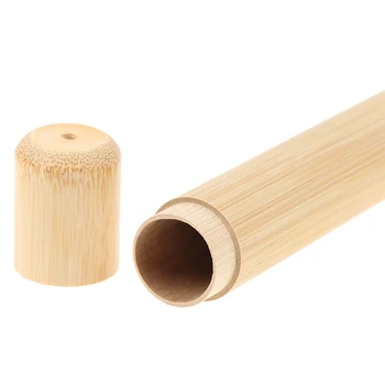 Zobna ščetka Lesene Primeru Zobno Ščetko Mehko ščetinami Bambusa Vlaken Držalo, Ročaj Cev
