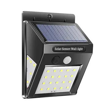 100 Kolo LED Sončno Svetlobo na Prostem, Kolesarska Sončne Svetilke Senzor Gibanja Steno Lahka Nepremočljiva Lučka za Kolesarjenje MTB Kolo