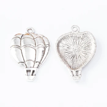 40 kosov retro kovinski cinkove zlitine z balonom obesek za DIY ročno izdelan nakit, ogrlico, zaradi česar 7645