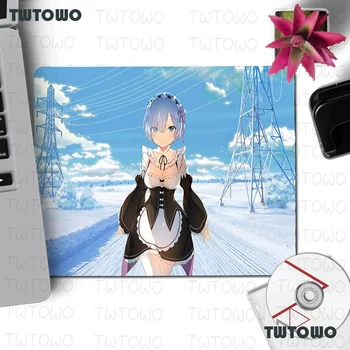 Rem Re Nič Anime Girl1 Udobje Mala Miška Mat Gaming Mouse Pad Gume PC Računalnik Gaming Mouse Pad Anime Mousepads