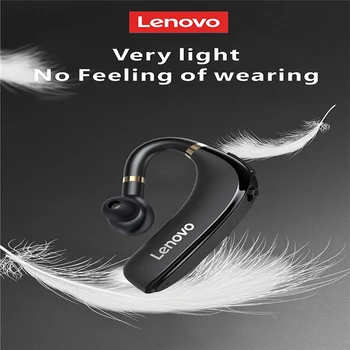 Lenovo HX106 Bluetooth 5.0 za Telefon, RAČUNALNIK in Prenosni računalnik Brezžične Slušalke Enem Ušesu, Bluetooth Visi Uho Tip Slušalke Z Mikrofonom 66113