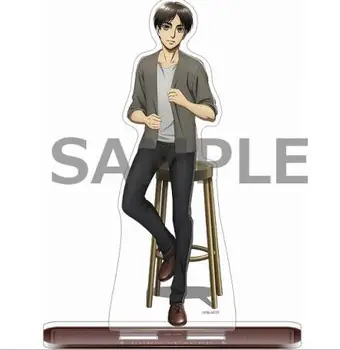 Anime Napad na Titan Levi Ackerman Risanka Sedel Držo Akril Stojalo Slika Model Tablice Namizne Igrače Študent Cosplay