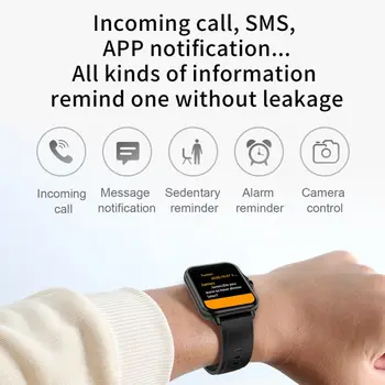 Q8 Smart Watch Velik Zaslon, Bluetooth Glasbe Pokličite Srčnega Utripa, Krvnega Tlaka, Spremljanje Zdravja Čezmejnih Zapestnica 6629