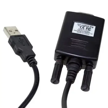 Prenosni USB na RS232 9 Zatiči Priključek Kabel Adapter Pretvornik za Win 7 8 MAC