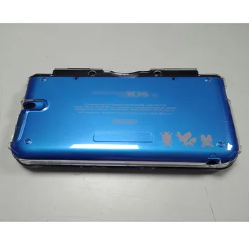 Visoka Kakovost Težko Kristalno Primeru Jasno Kritje Lupini za 3DS XL Konzoli Anti Scratch Proti Prahu Zaščitna torbica