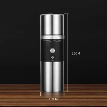 Dropship USB Električni Skodelico Kave Prenosni Ustvarjalne Office Home Samodejno aparat za Kavo Mletje Kave Pot Leni Pokal Ročno Orodje