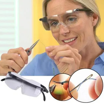 Nova Velika Vizija Unisex 180% Povečava Presbyopic Očala +250 zoom Obravnavi Očala Ženske Črna Očala Povečevalna Stekla