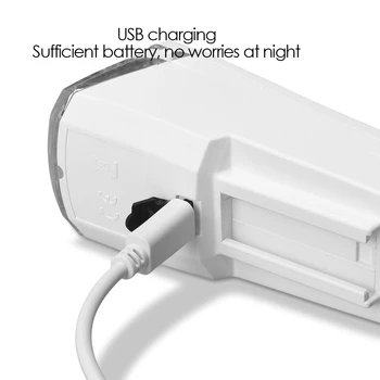 Izposoja Svetlobe USB Polnilne MTB Kolo Prednji Smerniki Nazaj Zadnja Luč Nepremočljiva Kolesarjenje Varnostne Svetilke