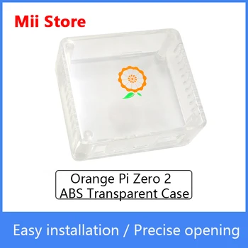 Oranžna Pi Nič 2 ABS Pregleden Primeru, Pregleden Okolju prijazno ABS surovin pi