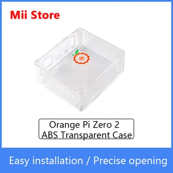 Oranžna Pi Nič 2 ABS Pregleden Primeru, Pregleden Okolju prijazno ABS surovin pi