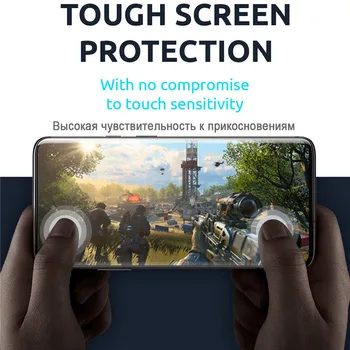 2 Kosa Za Galaxy Samsung A52 Kaljeno Steklo Polno Lepilo Screen Protector Film Za Samsung A72 A32 4G 5G Stekla