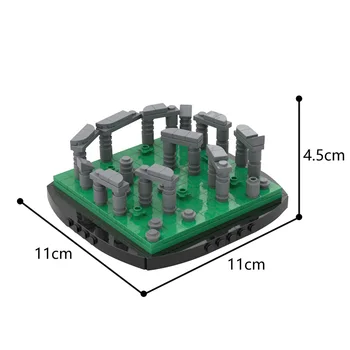Novi Mini Stonehenges Model Stavbe, Bloki, Opeke DIY Skupščine Izobraževalne Igrače Za Otroke Darilo 1124pcs 68996