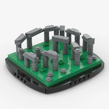 Novi Mini Stonehenges Model Stavbe, Bloki, Opeke DIY Skupščine Izobraževalne Igrače Za Otroke Darilo 1124pcs