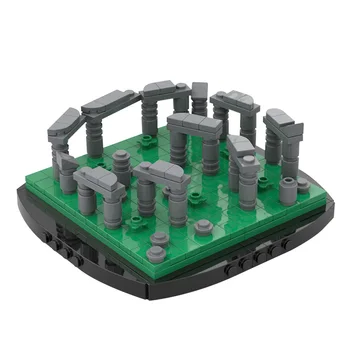 Novi Mini Stonehenges Model Stavbe, Bloki, Opeke DIY Skupščine Izobraževalne Igrače Za Otroke Darilo 1124pcs