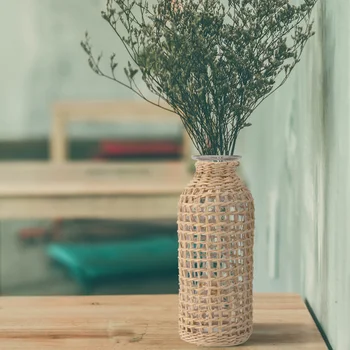 Suh Cvet Vazo Hydroponics Rastlin, Vaze, Cvetlični Lonec Nordijska Kreativno Dnevno Sobo, Namizni Okras Transparentno Steklo Vaze