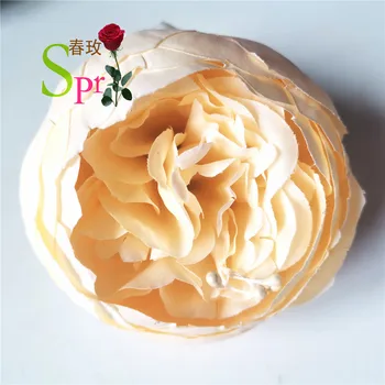 SPR DIY umetno rose cvet glave svileni dekorativni cvet hotel v ozadju stene dekor Cesti led poročni Šopek rož