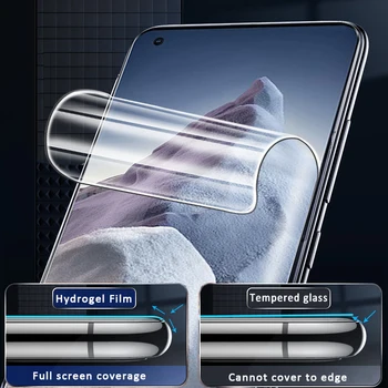 3Pcs polno kritje Hydrogel Film za xiaomi 11 Ultra 11 Pro zaščitnik zaslon zaščitna Mi za 11 lite 4G in 5G 11ultra 11pro 11