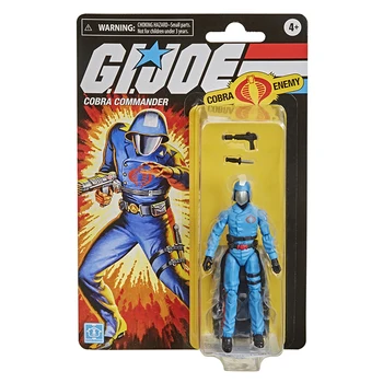 Hasbro G. I. JOE je 3,75 palčni(10 cm) Originalni Akcijska Figura, Cobra Poveljnik Anime Zbirka Film Model Za Darilo Brezplačna Dostava