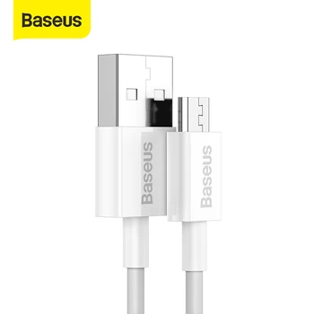 Baseus Kabel USB, Micro USB Kabel za Hitro Polnjenje Podatkov Za Samsung Xiaomi Huawei Android Mobilnega telefonskega Polnilnika priključite Kabel