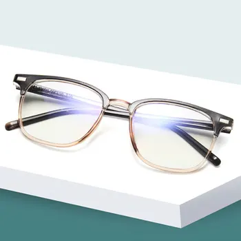 Modra Svetloba Blokiranje Očala Za Žensko Leta 2020 Novo Vintage Optična Očala Človek Zaslon Protecter JH18023