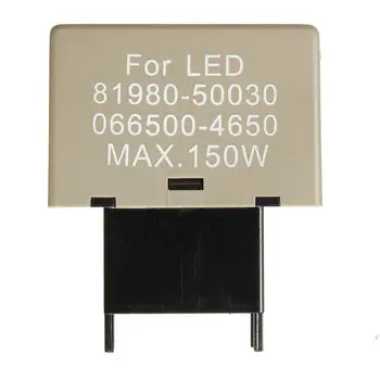 8 Pin LED Flasher Rele Modul Fix Opozorilne Luči Hiper Flash Blinker primerni za Toyota Lexus 81980-50030 066500-4650