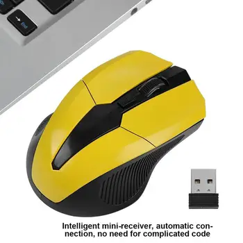 Prenosni 319 2,4 Ghz Wireless Mouse Nastavljiv 1200DPI Optični Gaming Miška Brezžični Dom Igre Urad Miške za PC Računalnik Prenosni računalnik