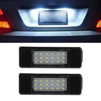 2pcs 18 LED Tablice Luči luči Za Peugeot 207 307 308 Citroen Berlingo 2004-2009 C3 C4 C5 C6 5D 964B