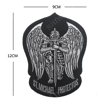 St. Michael ščiti Ameriške Vojske Vojaške Taktične Vezenje Obliži Za oblačila Oblačila Emblem Značke 7084