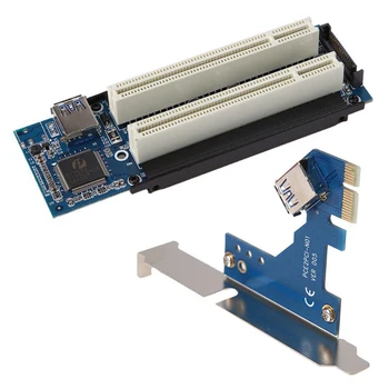 PCI Express Podaljšek Adapter Pretvornik Prenosni Pametni Širitev Pretvornik PCI-E Dual Riser PCI Kartica za Namizje