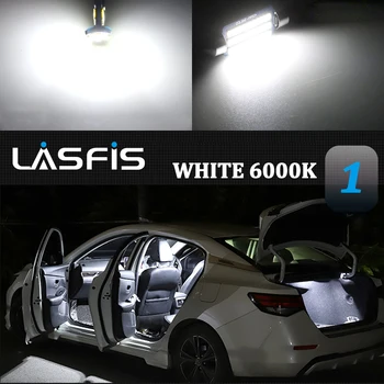 LASFIS Canbus, Za Audi A4 S4 RS4 B5 B6 B7 B8, Limuzina Avant Car LED Notranjosti Zemljevid Dome Trunk Lahka Kit Auto registrske Tablice Lučka 7115