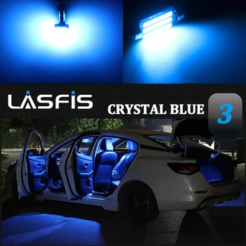 LASFIS Canbus, Za Audi A4 S4 RS4 B5 B6 B7 B8, Limuzina Avant Car LED Notranjosti Zemljevid Dome Trunk Lahka Kit Auto registrske Tablice Lučka