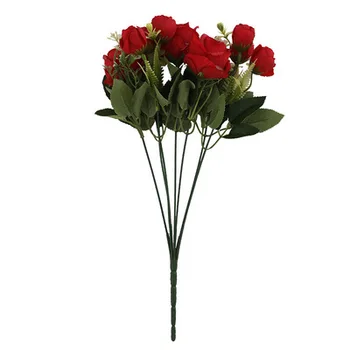 Kup lepih umetne Vrtnice svile cvetja DIY doma vrt stranka poročni dekoracijo, umetno cvetje