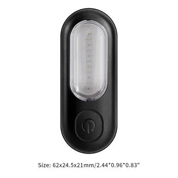 LED Kolesa, Lahka 5 Načini Pametne MTB Kolo Luč Varnosti, Nahrbtnik, Čelada, Svetilka USB Charge Kolesarjenje Rep Luč Kolesarske Luči