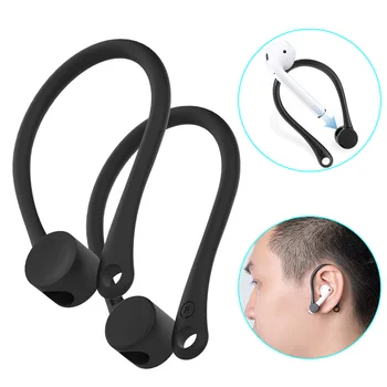 2PCS Mini Anti-padec Bluetooth Brezžične Slušalke Earhooks Slušalke Zaščitnik Imetnik Šport Anti-izgubil Uho Kavelj za Zrak-stroki 1 2