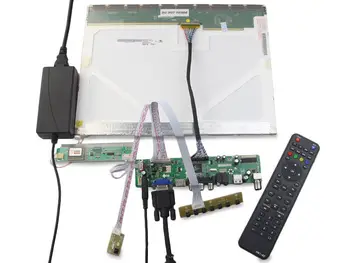 Za B154EW04 V. B 1280X800 plošča Zaslon Monitor Audio HDMI je združljiv TV RF VGA AV DVI DIY LCD zaslon, daljinski upravljalnik odbor USB
