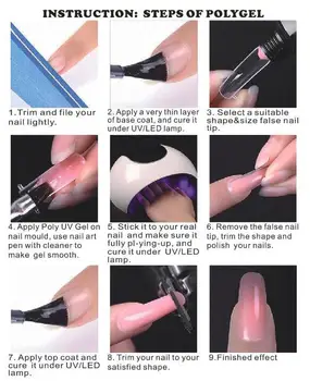 150W Nail Set UV-LED LUČKA za Manikuro Gel za nohte, Set Komplet Gel za Nohte Electric Nail Vaja garnitur za Manikiranje Nail Art Orodja