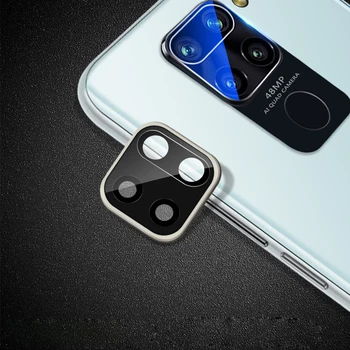 Za Xiaomi Redmi Opomba 9 Pro Kamero Steklo Objektiv Zaščitnik Popolno Zaščito za Redmi Opomba 9 9-ih Primeru Zajema Kamera Kovinski Obroč 725