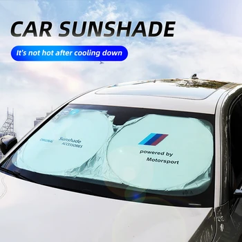 Auto Vetrobransko steklo Avtomobila Sonce Odtenek Zložljivi Dežnik Kritje Vizir Anti-UV Okno Odtenkov za Volkswagen, BMW, Toyota Tesla 160x85cm