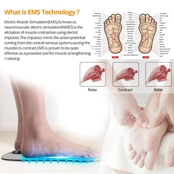 USB Električni Noge Preoblikovanje Stopala Massager Za Spodbujanje Mat Zložljive Prekrvavitev, Sprostitev Pritiska, Bolečine v Mišicah 3 Vrste