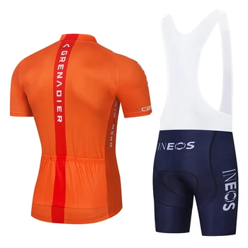 2021 REPAKA-INEOS Kolesarska Ekipa Jersey 20 D Kolesarske Hlače Ropa Ciclismo MenS MTB Poletje Kolesarjenje Maillot Dnu Oblačila