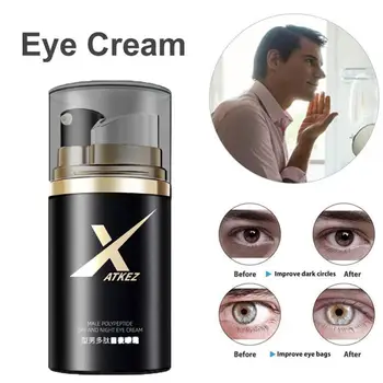 Polipeptidne Moške Dan Noč Eye Cream Vlažilna Krogih Temno Fine Oči Linijo za Nego Vrečko Odstranitev Oči Proti Zabuhlost K2P6