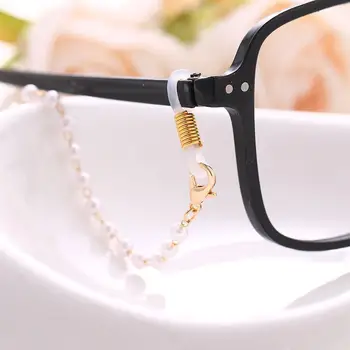 Očala Verige težki sovražen Pearl Očala Verige Anti-lost Mode Preprosta, Elegantna Ogrlica Opremo Darilo Obesek Visi