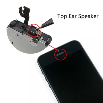 5pcs Slušalke Gor Zvočnik Za iPhone X XS Max XR 11 12 Mini Pro Max Zvok Sprejemnik Flex CableSmall Poslušanje Del Zamenjava 7460